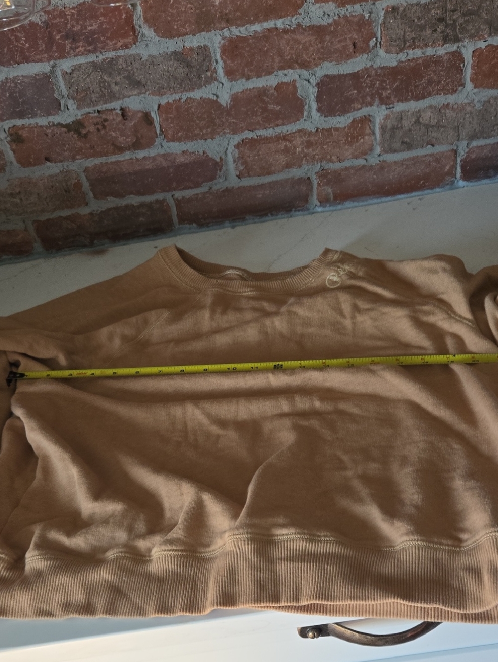 American Eagle Outfitters Tan Crewneck Sweatshirt